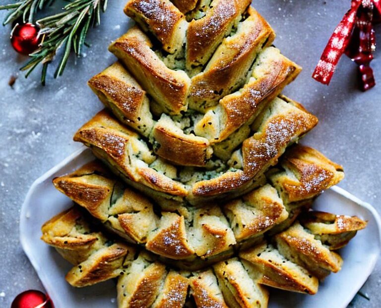 recipe for pull apart christmas tree bread